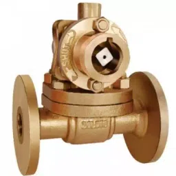 Zoloto 50 mm Parallel Slide Bronze Flanged Blow Off Valve 1052-image-81