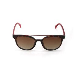 Enrico Eyewear Brown Wayfarer Unisex Sunglasses-image-5