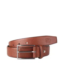 Red Chief Tan Leather Reversible Belt for Men-image-19