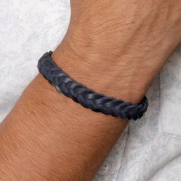 Joker & Witch Jack Braided Blue Men's Bracelet-17