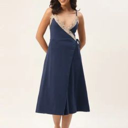 Ms.Lingies Blue Lace Work Nighty-picture-42