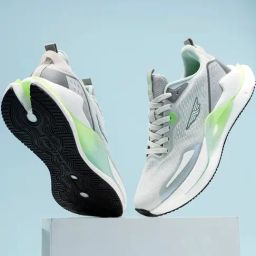 Red Tape Men's Urban Kicks Grey & Green Running Shoes-24