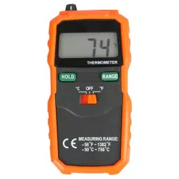 DURATOOL Digital Thermometer, -50 To +750Deg C, D03129-2