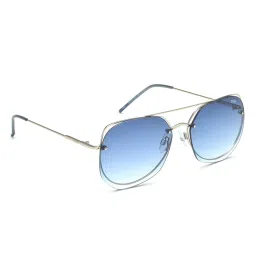 IDEE Blue Rectangular Sunglasses for Women image 4