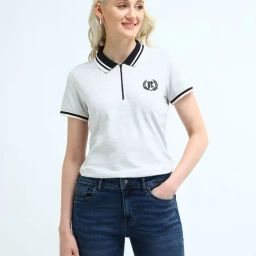U.S. Polo Assn. Grey Printed Polo T-Shirt-image-37