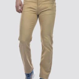 NUMERO UNO Beige Slim Fit Mid Rise Jeans-image-48