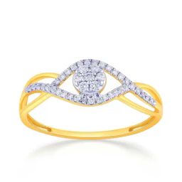 Malabar Gold and Diamonds 18k Gold Casual Ring for Women-picture-15