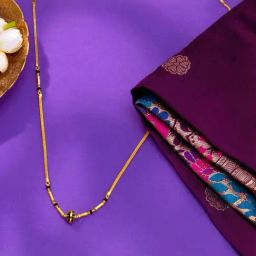 P.N.Gadgil Jewellers Aurora Beads Yellow Gold Modern Mangalsutra For Women-image-30