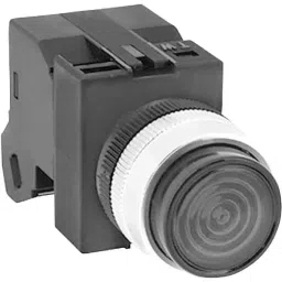 IDEC TW Series APW1 Type LED Pilot Light with 22 mm Mounting Hole Dia, APW126DY-18