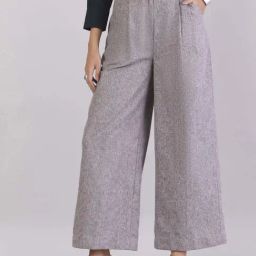Powersutra Grey Regular Fit Trousers-image-9