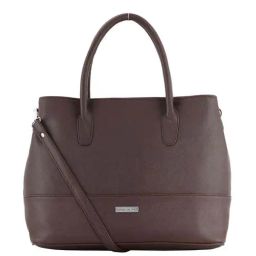 Toteteca Minimal Brown Solid Medium Shoulder Handbag-image-86