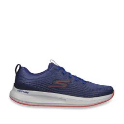 Skechers Men's GO RUN PULSE - HAPTIC MOTION Blue Orange Running Shoes-image-24