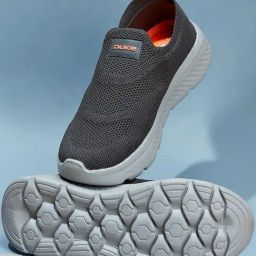 Duke Men's Grey Walking Shoes-image-87