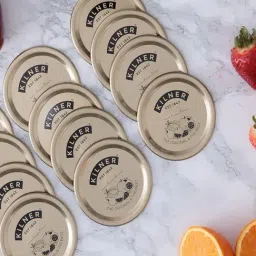 Kilner Gold Tin Wide Mouth Sealing Discs - Set of 12-picture-29