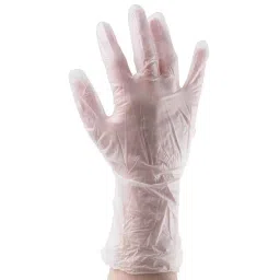 RS PRO 9, L Vinyl Disposable Gloves, 8295161 Each of 100 Box-image-41