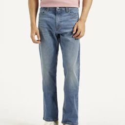 Levi's 513 Blue Cotton Slim Fit Jeans-picture-7