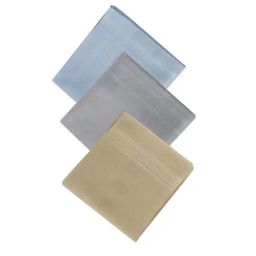 Dollar Multicolor Solid Handkerchiefs for Men - Pack of 5-6