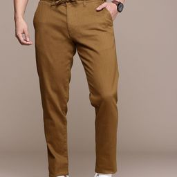 French Connection Men Solid Casual Chinos Trouser-image-43