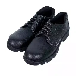 Fortune Steel Toe Safety Shoe Low Ankle Size UK 7 Black Model Superb-7-picture-1