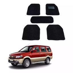 Auto Pearl DB7M55 PVC and Plastic Standard Mat for Chevrolet Tavera 2005 (Black)-image-78