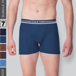 LUX Venus Assorted Cotton Trunks - Pack of 7-picture-41