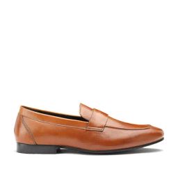Hats Off Accessories Men's Tan Formal Loafers-image-18