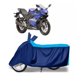 Auto Pearl Two Wheeler Cover for Yamaha R15 - Cyan, Blue-image-71