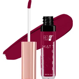 RED 4 Matt Girl Long Lasting Liquid Lipstick - 7 ml - Shade - 127-18