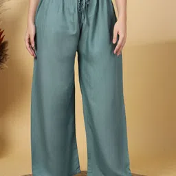 Clora Creation Women Solid Ethnic Palazzos-image-14