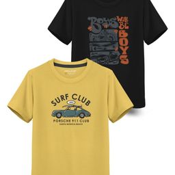 HELLCAT Boys Typography 2 Printed T-shirt-image-8