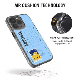 DailyObjects Postcard Design Printed iPhone 14 Pro Max Phone Back case image 3