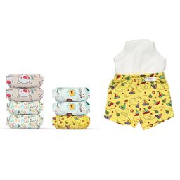 Snugkins Potty Training Shorts for Toddlers Boys and Girls 100% Cotton. Size 3 Fits 3  4 years - Pack of 8-image-89