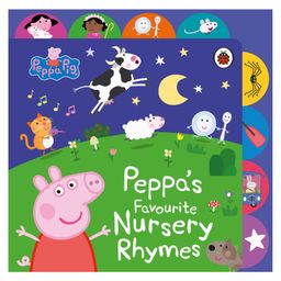 Peppa Pig: Peppa's Favourite Nursery Rhymes Tabbed Board Book - English-25