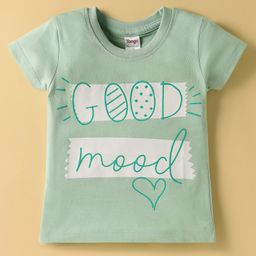 Tango Single Jersey Knit Half Sleeves T-Shirt with Text Print - Light Blue-picture-24