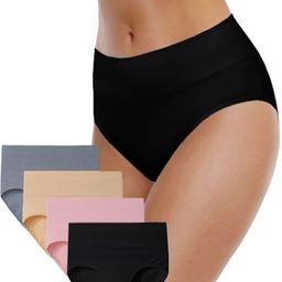 Diving Deep Women Pack of 4 Cotton Hipster Briefs-image-122