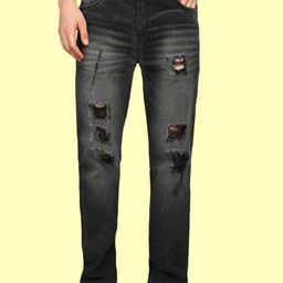 COMFITS Men Classic Highly Distressed Heavy Fade Stretchable Jeans-image-84