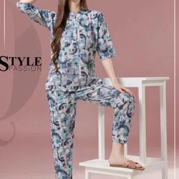 TRUNDZ Women Printed Night suit-picture-14