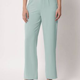 Stylecast X Kotty Women Regular Fit High-Rise Pleated Trousers-image-73