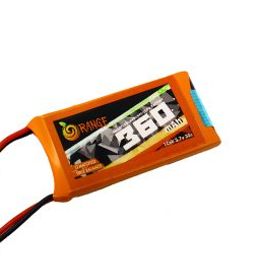 Orange 3.7V 360mAh 30C 1S Lithium Polymer Battery Pack-20