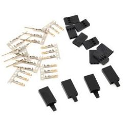 Servo Connector – Futaba With Locking Hook-10Pcs.-14