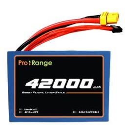 Pro-Range INR 21700 P42A 51.8 V 42000 mAh 14s10p 375A/460A Discharge Li-ion EFT Agriculture Drone Battery Pack-13