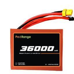 Pro-Range INR 21700 P45B 44.4 V 36000 mAh 12s8p 285A/360A Discharge Li-ion EFT Agriculture Drone Battery Pack-37