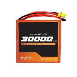 Samsung INR 21700 50S 44.4 V 30000 mAh 12s6p 210A/270A Discharge Li-ion EFT Agriculture Drone Battery Pack-image-32