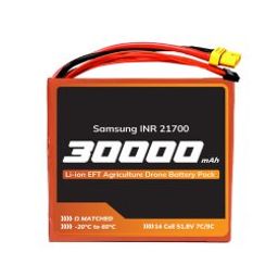 Samsung INR 21700 50S 51.8 V 30000 mAh 14s6p 210A/270A Discharge Li-ion EFT Agriculture Drone Battery Pack-image-27