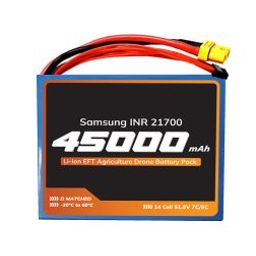 Samsung INR 21700 50S 51.8 V 45000 mAh 14s9p 315A/405A Discharge Li-ion EFT Agriculture Drone Battery Pack-image-24