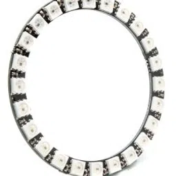 24 Bit WS2812 5050 RGB LED Built-in Full Color Driving Lights Circular Development Board-34