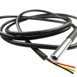 DS18B20 Water Proof Temperature Probe – Black (1m)-22