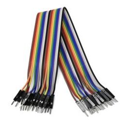 Bread Board Jumper Wire 20 cm x 20 – Male to Male-49