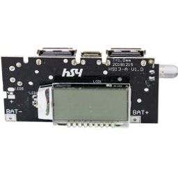 Mobile Power Boost DIY 18650 Lithium Battery Digital Dual USB-18
