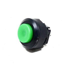 Green DS-500 2PIN 14MM Thread Momentary Self- Reset Push Button Switch Press Off-NO-40
